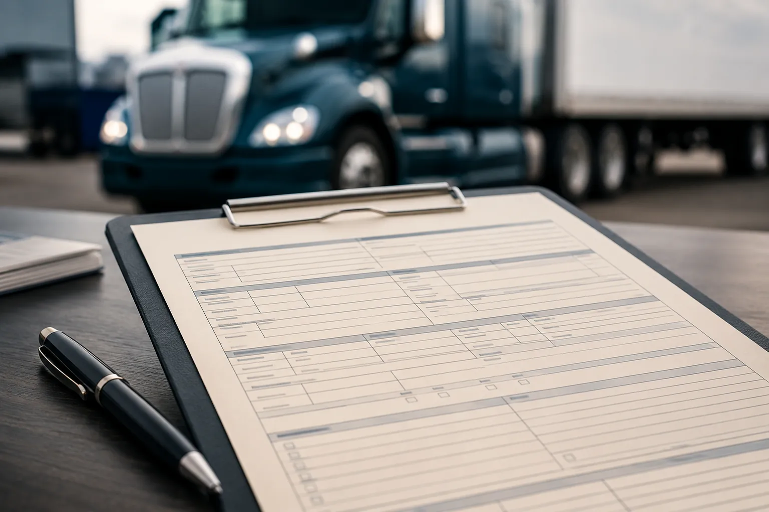 Freight quote request paperwork